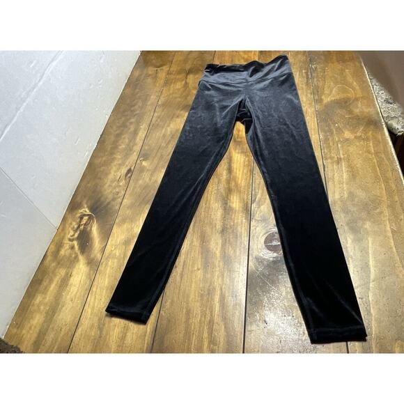 Athleta Pants - Athleta Elation Velvet Tight Leggings Black Yoga Size XS